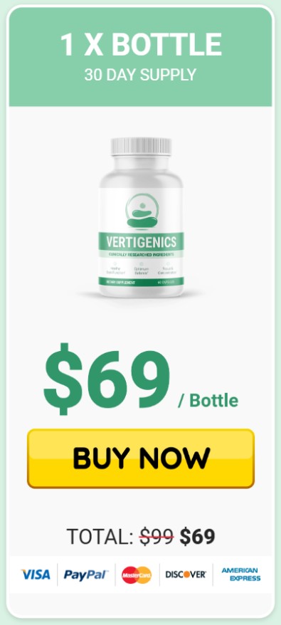 vertigenics 1 bottle